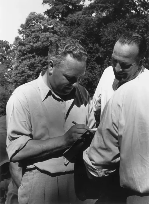 Framed Print : Golfing Autograph