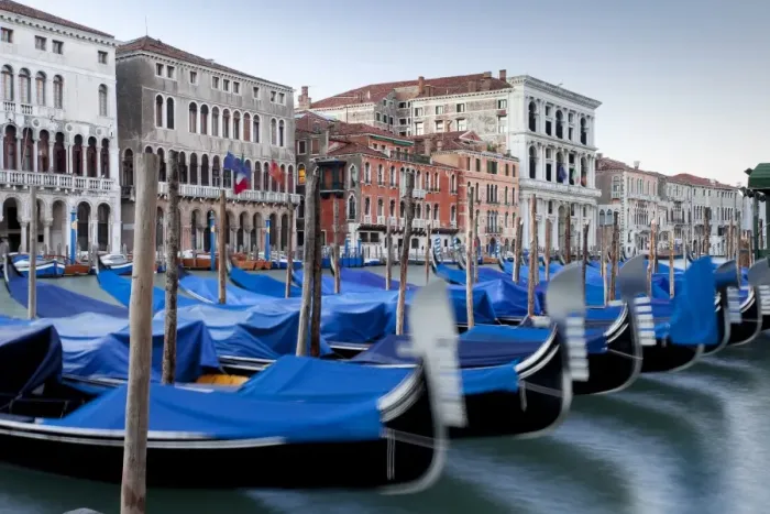 Framed Print : Gondolas on the Grand Canal, Canal Grande, in the morning, Venice, Venezien, Italy Framed Print : Gondolas on the Grand Canal, Canal Grande, in the morning, Venice, Venezien, Italy