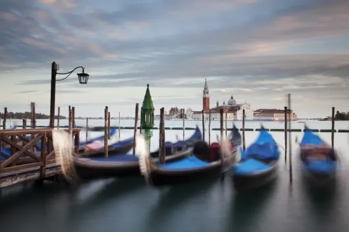 Framed Print : Gondolas and San Giorgio Maggiore at back, from St. Marks Square, Venice, Venezien, Italy Framed Print : Gondolas and San Giorgio Maggiore at back, from St. Marks Square, Venice, Venezien, Italy