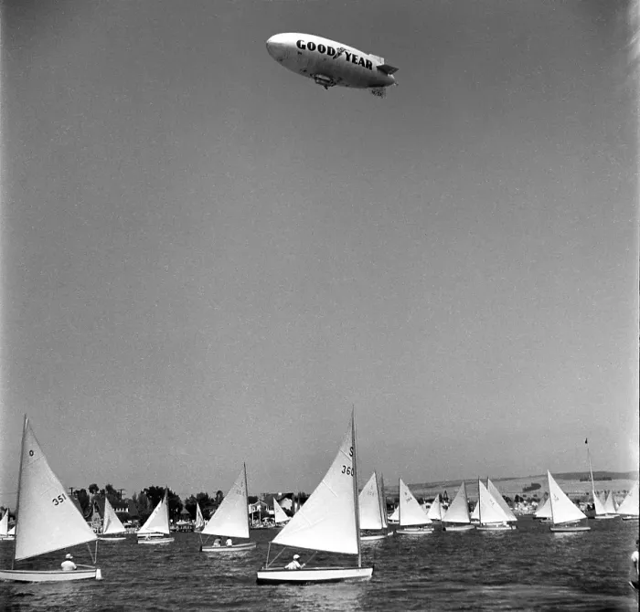 Framed Print : Goodyear Blimp Framed Print : Goodyear Blimp