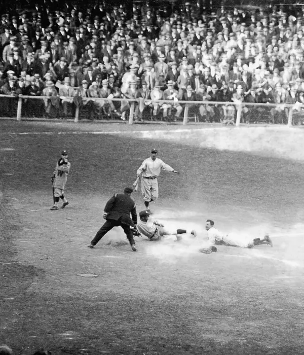 Framed Print : Goose Goslin Sliding into Plate Framed Print : Goose Goslin Sliding into Plate