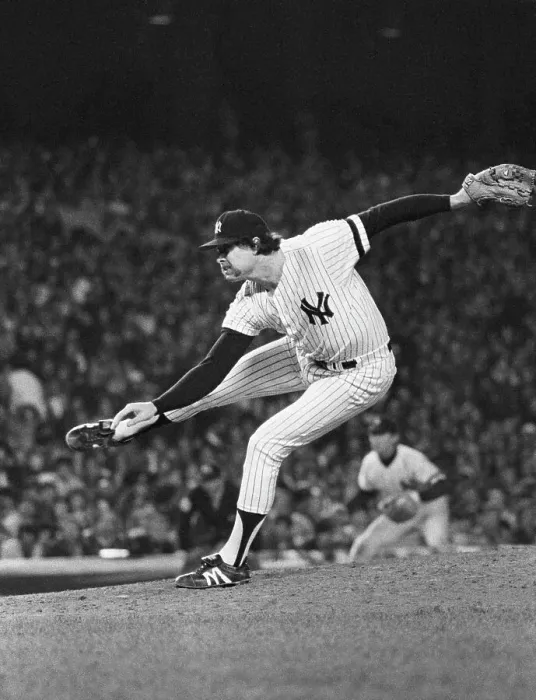 Framed Print : Goose Gossage Pitching Action Shot Framed Print : Goose Gossage Pitching Action Shot