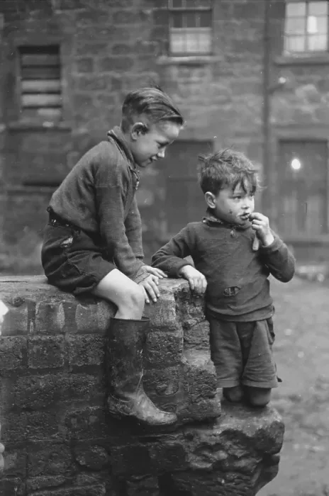 Framed Print : Gorbals Boys Framed Print : Gorbals Boys