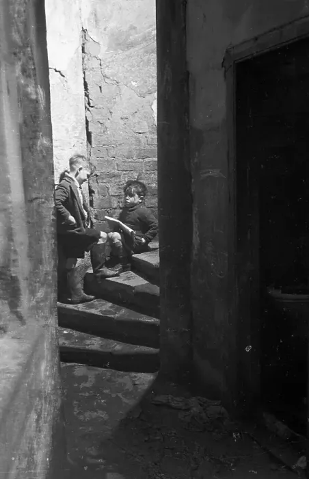 Framed Print : Gorbals Boys