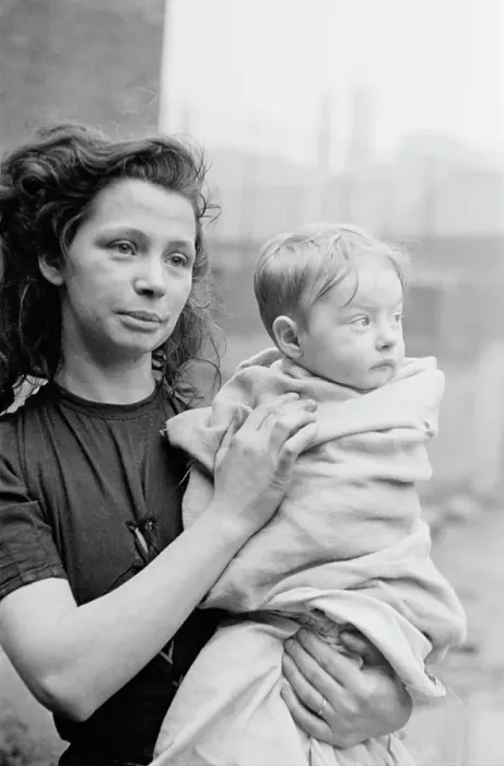Framed Print : Gorbals Child Framed Print : Gorbals Child