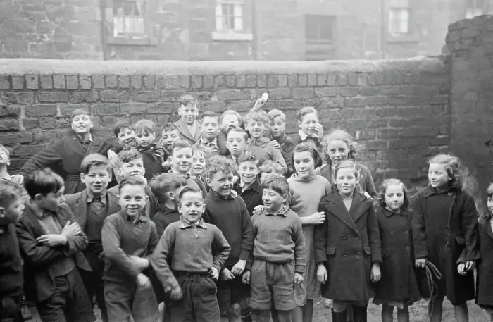 Framed Print : Gorbals Children Framed Print : Gorbals Children