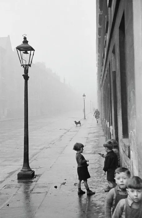 Framed Print : Gorbals Children