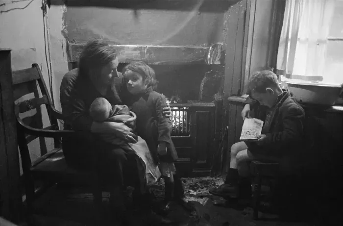 Framed Print : Gorbals Family Framed Print : Gorbals Family
