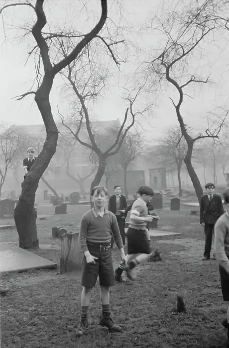 Framed Print : Gorbals Graveyard Boys Framed Print : Gorbals Graveyard Boys