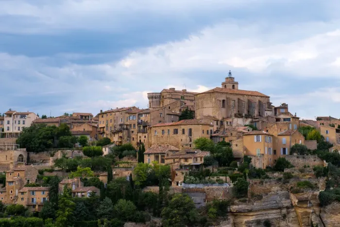 Framed Print : Gordes City, France
