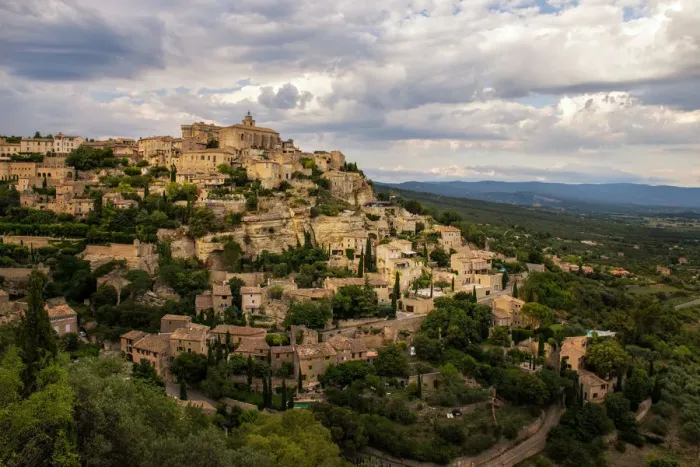 Framed Print : Gordes City, France Framed Print : Gordes City, France