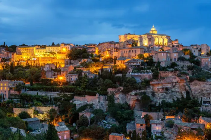 Framed Print : Gordes City, France
