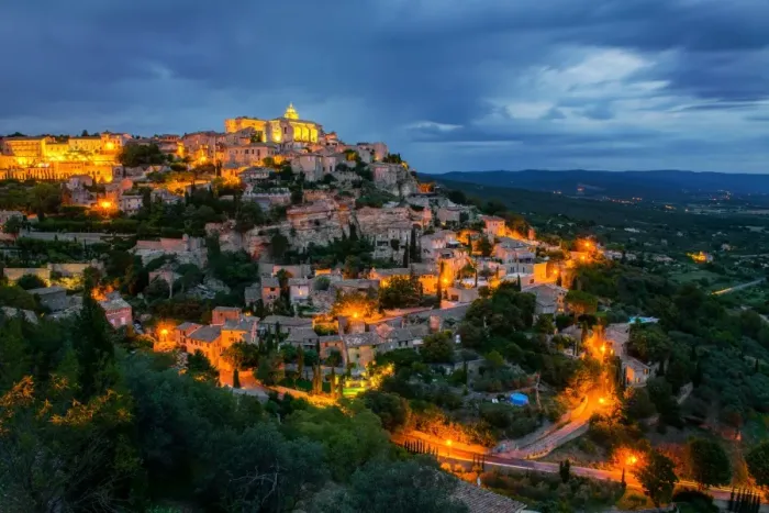 Framed Print : Gordes City, France