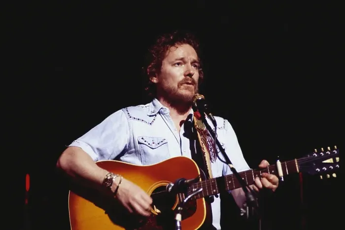 Framed Print : Gordon Lightfoot Performing Framed Print : Gordon Lightfoot Performing