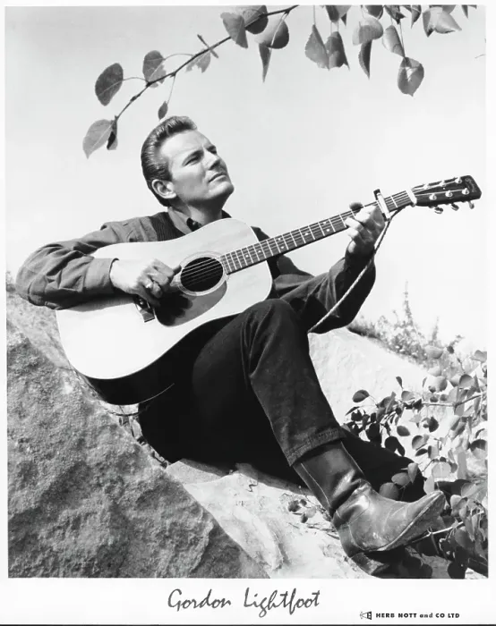 Framed Print : Gordon Lightfoot Portrait with Guitar Framed Print : Gordon Lightfoot Portrait with Guitar