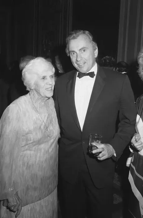 Framed Print : Gore Vidal And Lillian Carter Framed Print : Gore Vidal And Lillian Carter
