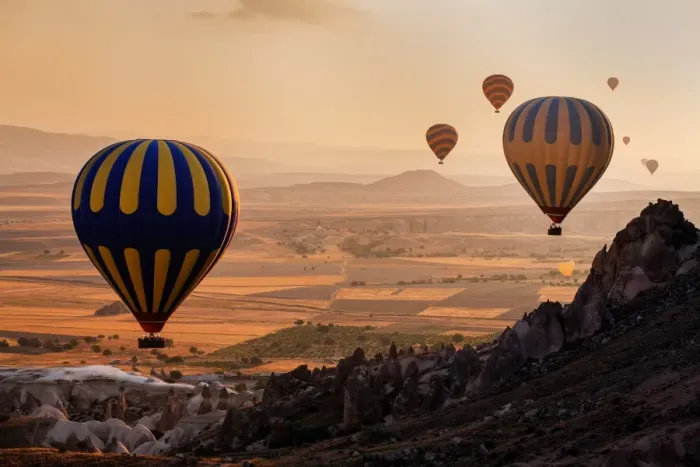 Framed Print : Goreme Flying