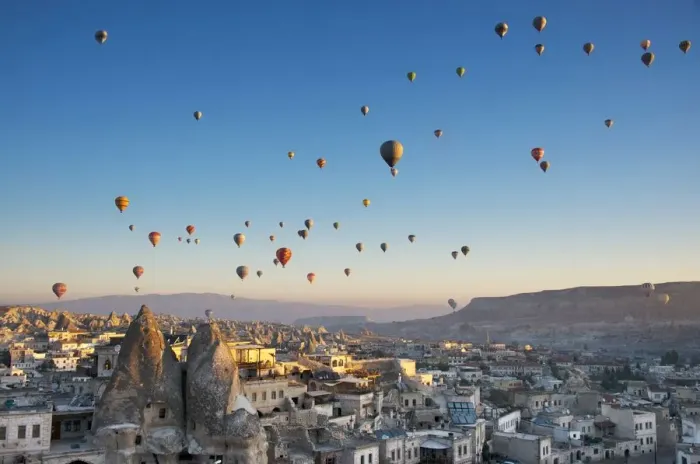 Framed Print : Goreme Hot Air Balloon flights in Cappadocia Framed Print : Goreme Hot Air Balloon flights in Cappadocia