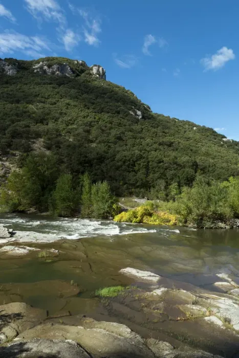 Framed Print : Gorges de l Herault, The National Park Of Cevennes, Languedoc Roussillon, France