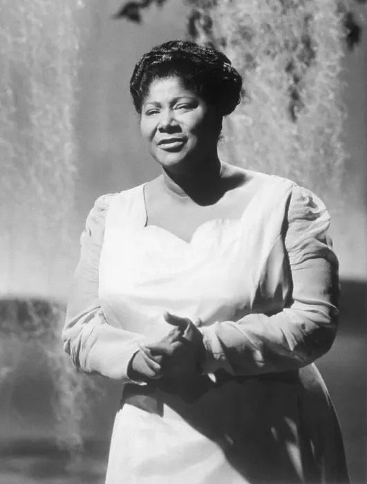Framed Print : Gospel Singer Mahalia Jackson
