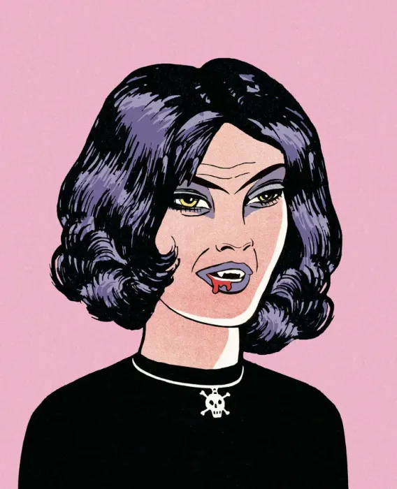 Framed Print : Goth Teen. http: / / csaimages.com / images / istockprofile / csa_vector_dsp.jpg Framed Print : Goth Teen. http: / / csaimages.com / images / istockprofile / csa_vector_dsp.jpg