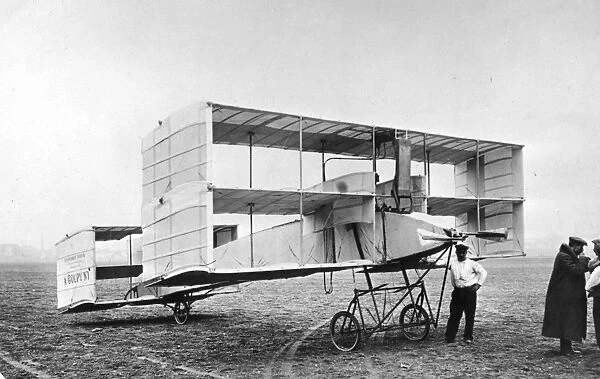 Goupy I. 14th November 1908: Ambroise Goupys tri-plane the Goupy No 1