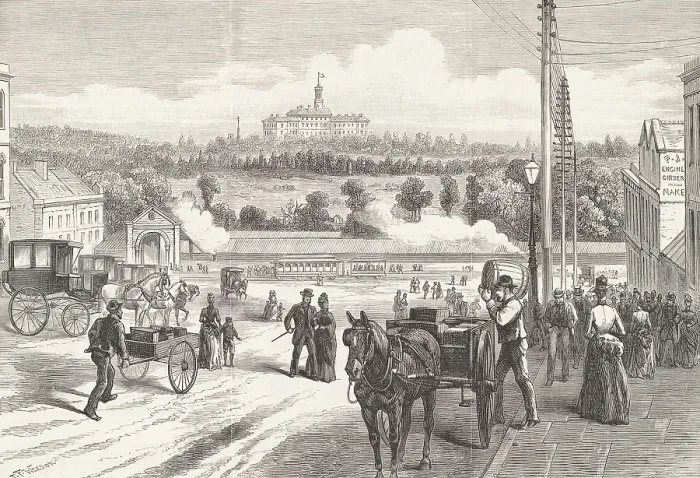 Framed Print : Government House of Melbourne Framed Print : Government House of Melbourne