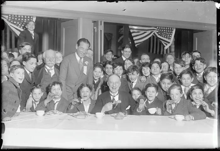 Framed Print : Governor Alfred E. Smith Celebrating the Birthday Of Washington Framed Print : Governor Alfred E. Smith Celebrating the Birthday Of Washington