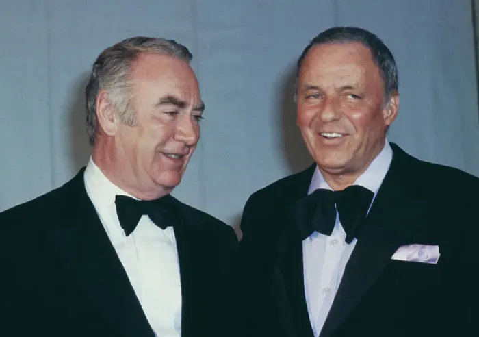 Framed Print : Governor Carey And Frank Sinatra Framed Print : Governor Carey And Frank Sinatra
