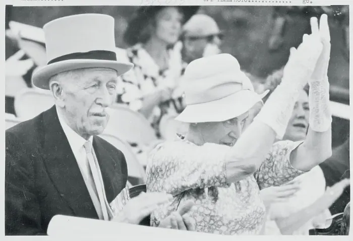 Framed Print : Governor General of Canada George Vanier and His Wife