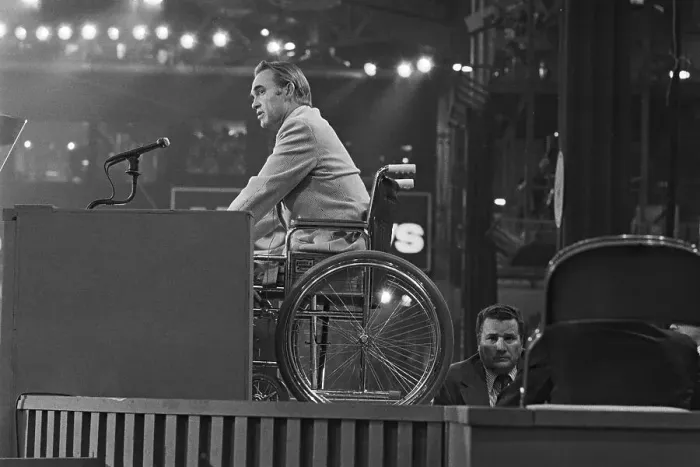 Framed Print : Governor George Wallace Speaking at Democratic Convention Framed Print : Governor George Wallace Speaking at Democratic Convention