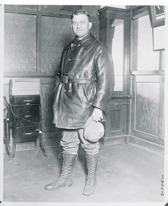 Framed Print : Governor James J. Blaine in Hiking Gear Framed Print : Governor James J. Blaine in Hiking Gear