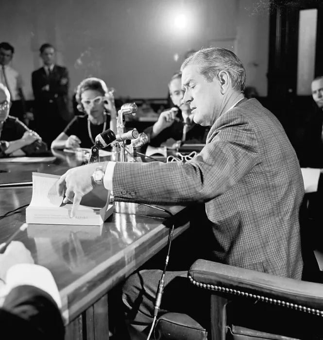 Framed Print : Governor John Connally During Press Conference Framed Print : Governor John Connally During Press Conference