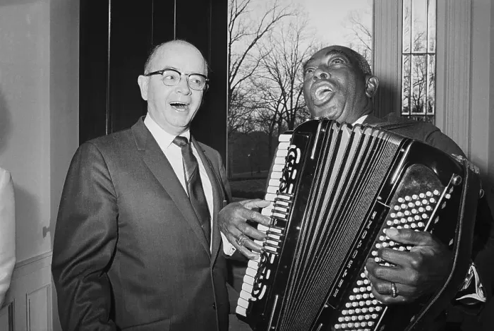 Framed Print : Governor Maddox and Graham Jackson Singing Framed Print : Governor Maddox and Graham Jackson Singing