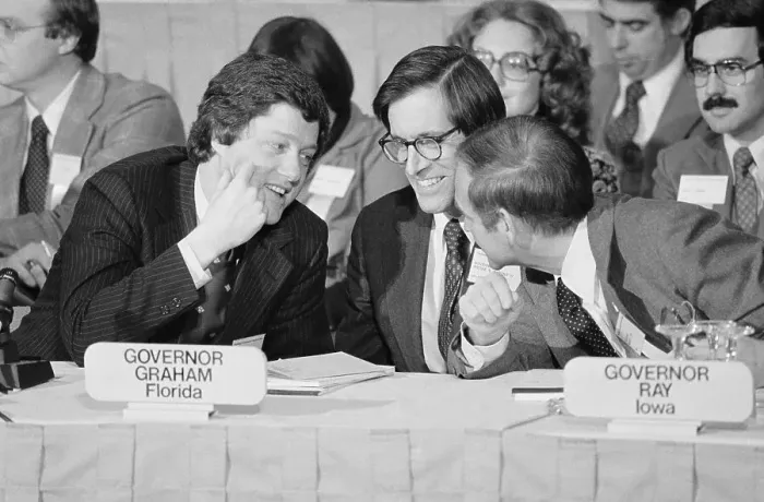 Framed Print : Governors Conversing