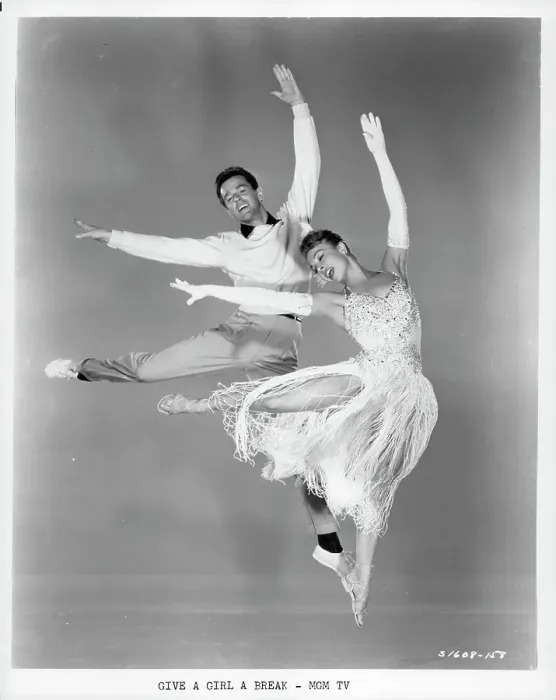 Framed Print : Gower Champion And Marge Champion In Give A Girl A Break Framed Print : Gower Champion And Marge Champion In Give A Girl A Break
