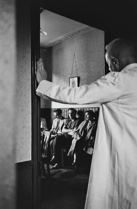 Framed Print : A GP's Waiting Room, 1954 Framed Print : A GP's Waiting Room, 1954