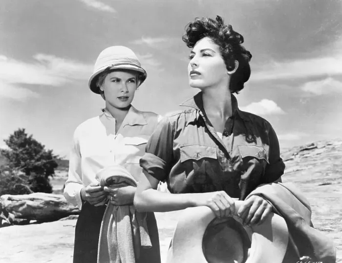 Framed Print : Grace Kelly and Ava Gardner Framed Print : Grace Kelly and Ava Gardner