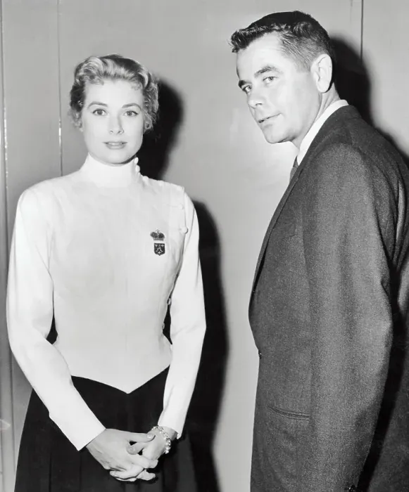 Framed Print : Grace Kelly and Glenn Ford Framed Print : Grace Kelly and Glenn Ford