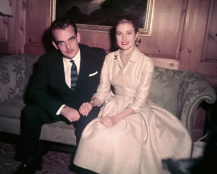 Framed Print : Grace Kelly and Prince Rainier Framed Print : Grace Kelly and Prince Rainier