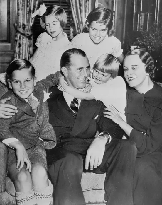 Framed Print : Grace Kelly's Family Framed Print : Grace Kelly's Family