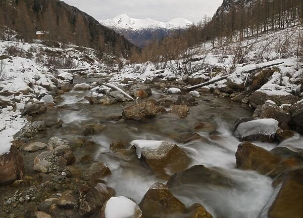 Gradenbach stream in Gradental Valley, Hohe Tauern National Park, Putschall, Spittal an der Drau, Carinthia, Austria, Europe
