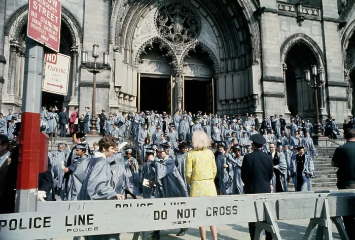Framed Print : Graduation Protest