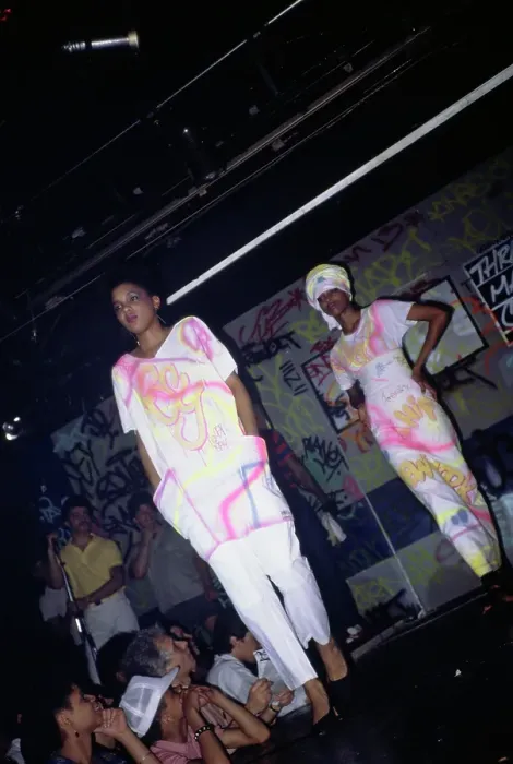 Framed Print : Graffiti Fashion Show, Danceteria, NYC Framed Print : Graffiti Fashion Show, Danceteria, NYC
