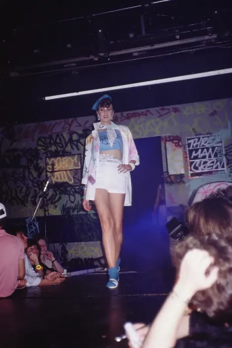 Framed Print : Graffiti Fashion Show, Danceteria, NYC Framed Print : Graffiti Fashion Show, Danceteria, NYC
