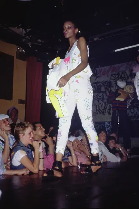 Framed Print : Graffiti Fashion Show, Danceteria, NYC Framed Print : Graffiti Fashion Show, Danceteria, NYC