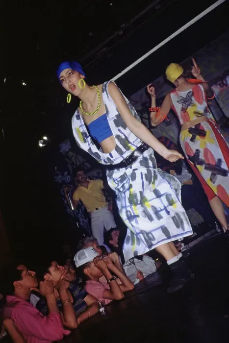 Framed Print : Graffiti Fashion Show, Danceteria, NYC Framed Print : Graffiti Fashion Show, Danceteria, NYC