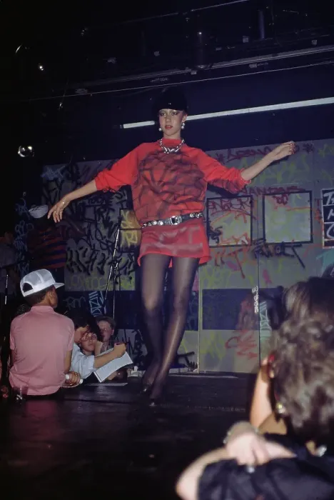 Framed Print : Graffiti Fashion Show, Danceteria, NYC Framed Print : Graffiti Fashion Show, Danceteria, NYC