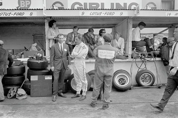 Framed Print : Graham Hill In The Pits Framed Print : Graham Hill In The Pits