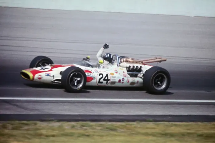Framed Print : Graham Hill Winning Indy 500 Framed Print : Graham Hill Winning Indy 500